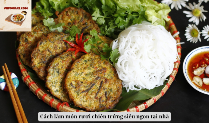 Cách làm món rươi chiên trứng siêu ngon tại nhà